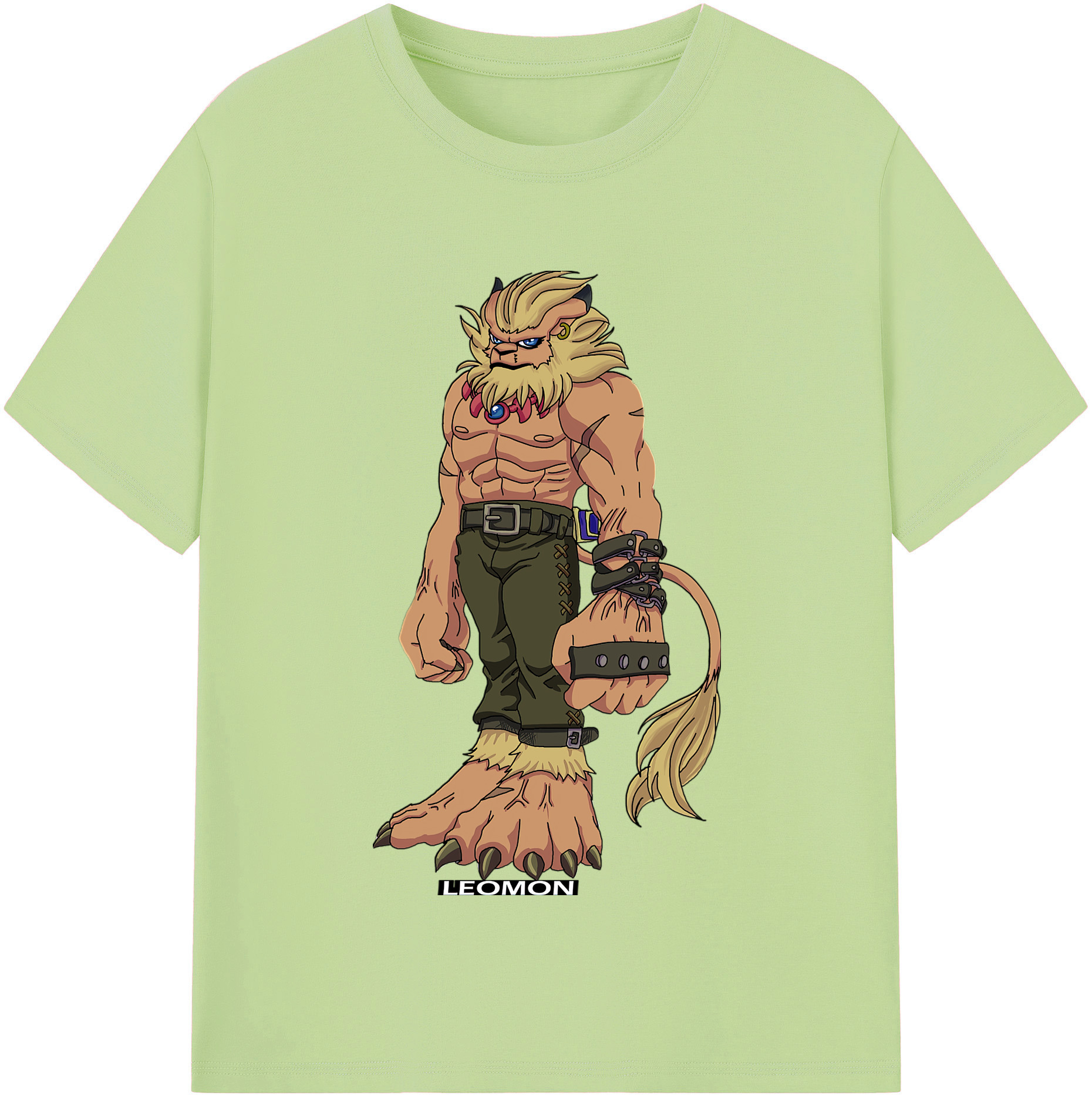 （画像用） Digimon デジタルモンスター/デジモン 綿100％半袖Tシャツ（フロントプリント）